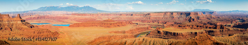 Panoramic view of canyon at Dead Horse State Park