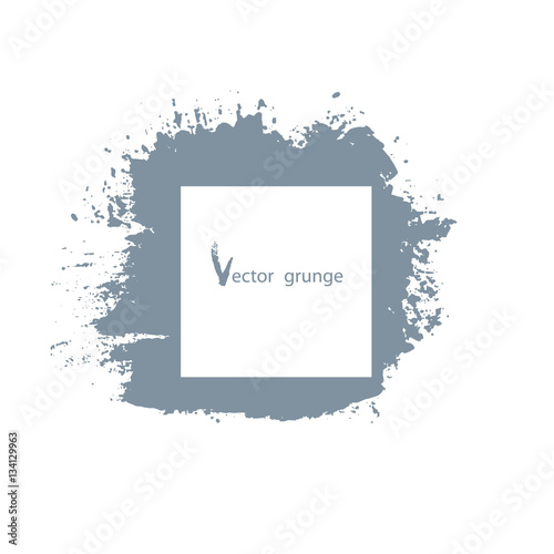 Grunge frame-abstract . Vector template.