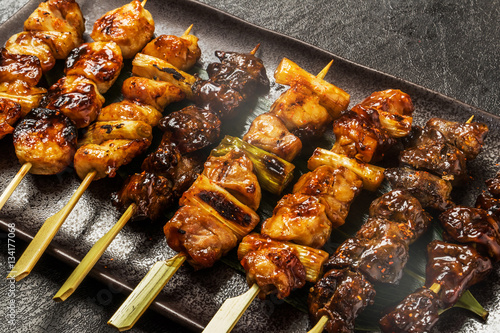 やきとり YAKITORI Japanese chicken barbecue