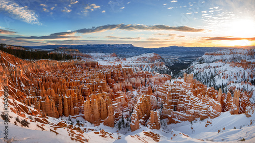 Winter Bryce Canyon Sunrise