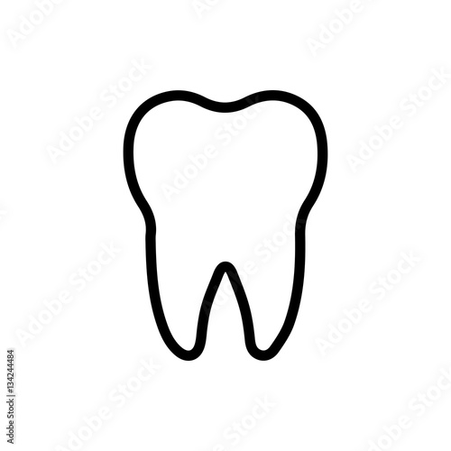 tooth icon illustration