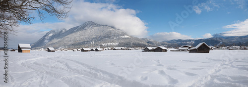 Winterlandschaft bei Garmisch-Partenkirchen