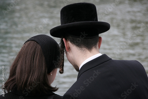 Ultra Orthodox couple