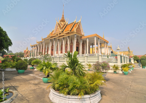 The Royal Palace in Phnom Penh, Cambodia 