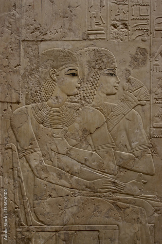  Tomb of Ramose at the ancient nobles necropolis of Thebes