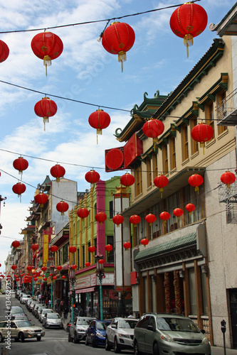 Rue de Chinatown San Francisco en Californie, USA