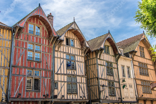 Maisons à pans de bois, Troyes, Grand-Est, France