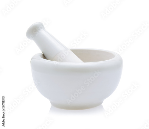 white mortar and pestles