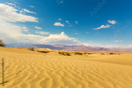 Panoramic view on Death Valley National Park
