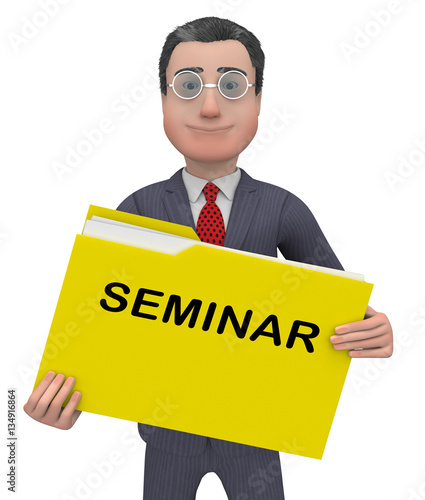 Seminar Folder Means Meeting Workshop 3d Rendering