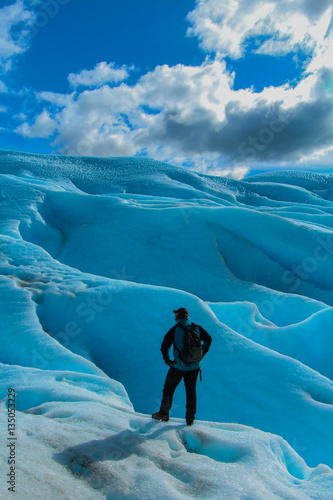 escalando el glaciar perito moreno