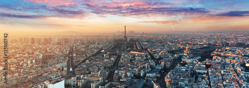 Panoramę Paryża - panorama