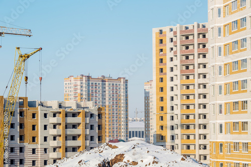 construction of new residential buildings. .