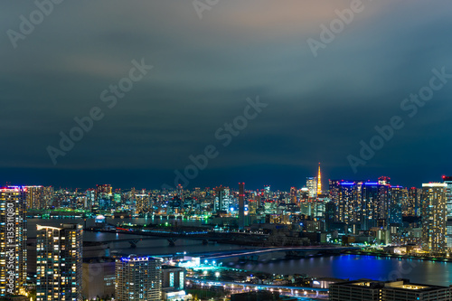 Tokyo Cityscape at Night