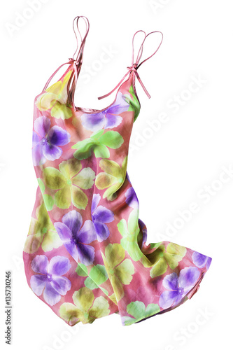 Colorful sundress isolated