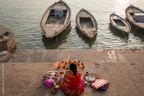 Worship to Mother Ganges