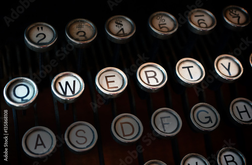 Qwerty typewriter