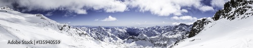 Schnee Panorama Alagna Valsesia Freeride Paradise