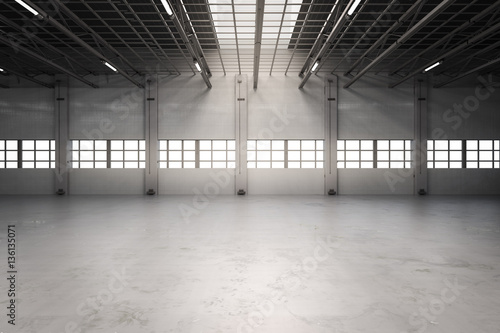 empty factory interior