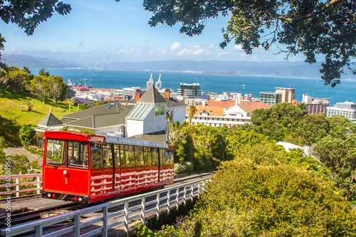 wellington cable car, new zealand