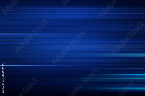 blue abstract background with motion speed lines and space for text or design