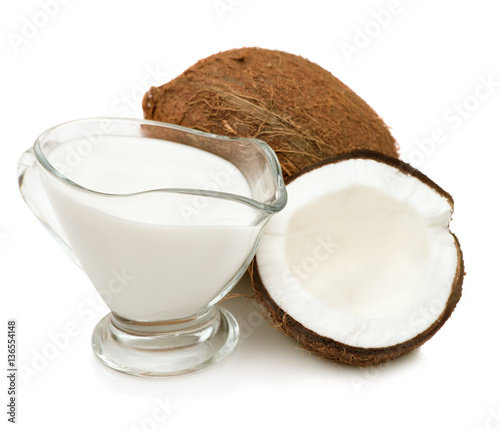 Coconut cream, milk