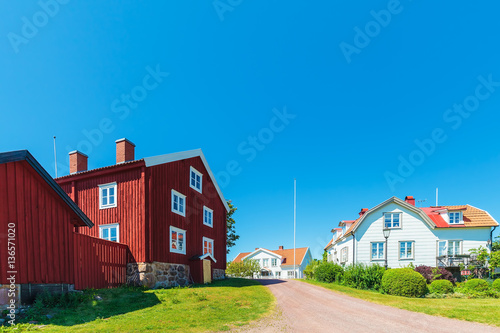 Old Swedish houses in Pataholm