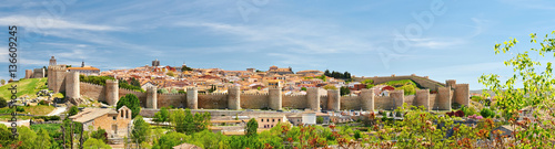 The historic town of Avila