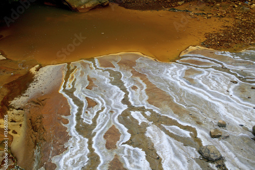 Le Reigous / Ruisseau chargé en arsenic et autres métaux