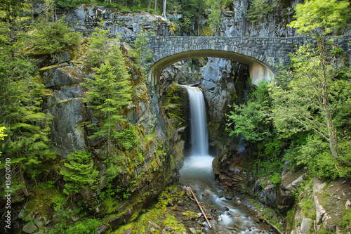 Christine falls at Mt. Rainier National Park