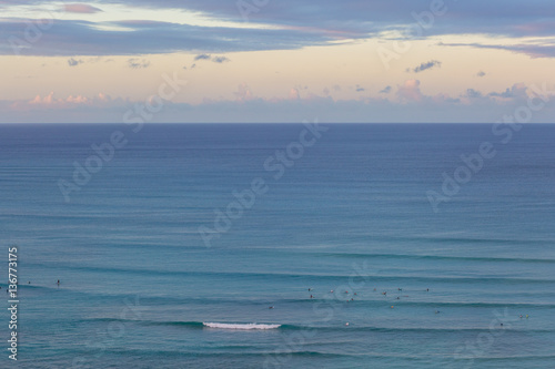 Early Morning Calm Waves