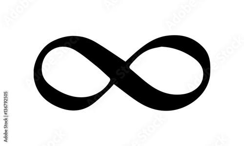 Pictogram - Infinity symbol, Forever, Abyss, Endlessness, Everlastingness - Object, Icon, Symbol