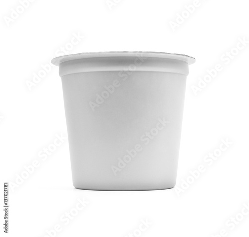 Isolated coffee cup on a white background. 