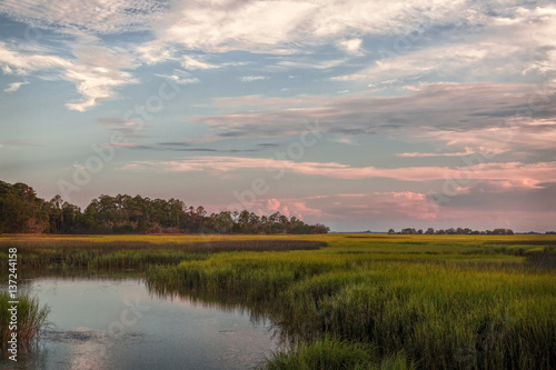  Salt Marsh Sunset, Sapelo Island