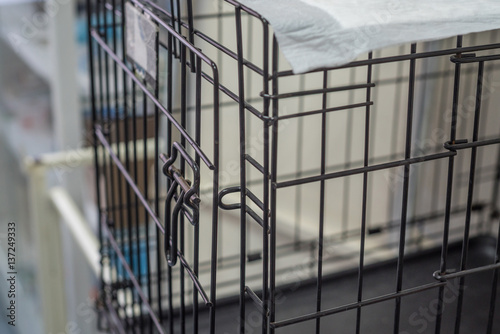 Pet wire crate or animal cage