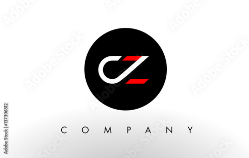 CZ Logo. Letter Design Vector.