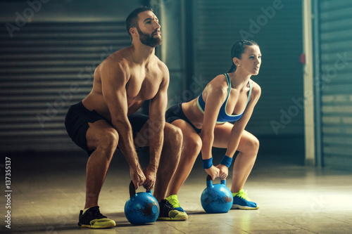 Training by kettlebell