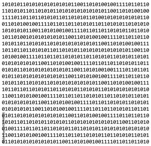 binary code zero one matrix white background beautiful banner wallpaper