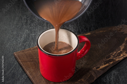 ホットココア Hot chocolate drink