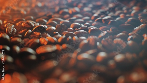 Roasting coffee beans