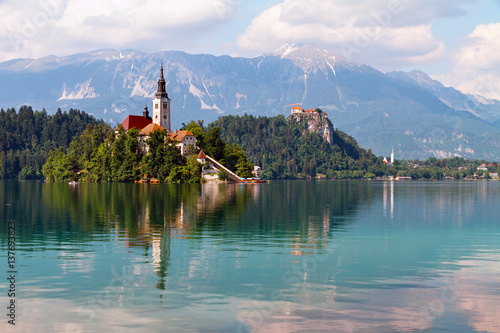 Lake Bled and island