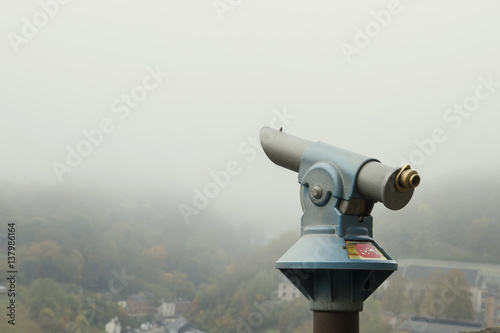 telescope in a viewpoint