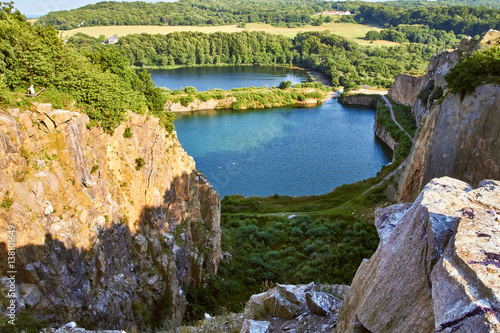 lake opal at hammerknuden bornholm