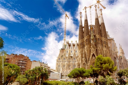 La Sagrada Familia, Barcelone.