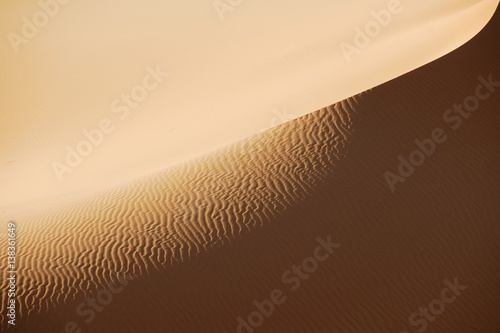 Sand dunes in Sahara desert, Libya