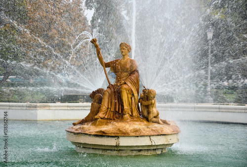 Fountain of Ceres in the Parterre Garden, Aranjuez, Spain