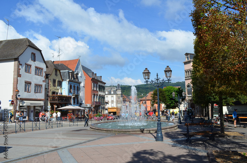 Saverne latem/Saverne in summer, France