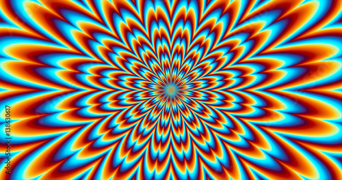 Contraction Vibration - Optical Illusion 