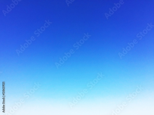 Blue sky background and empty space