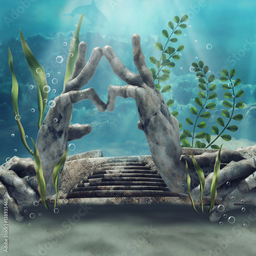 Tajemnicze ruiny pod wodą